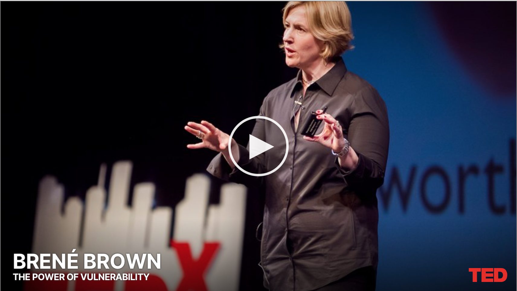 The Power of Vulnerability by Brené Brown